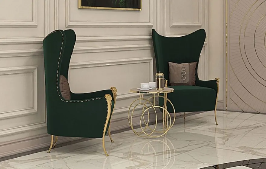 Casa Padrino Luxus Beistelltisch Gold / Creme - Designer Tisch mit Marmorplatte - Luxus Wohnzimmer & Hotel Möbel - Luxus Qualität