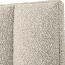 Casa Padrino Luxus Bett-Kopfteil Cremefarben 232 x 14 x H. 178,5 cm - Schlafzimmer Möbel - Hotel Möbel - Luxus Qualität