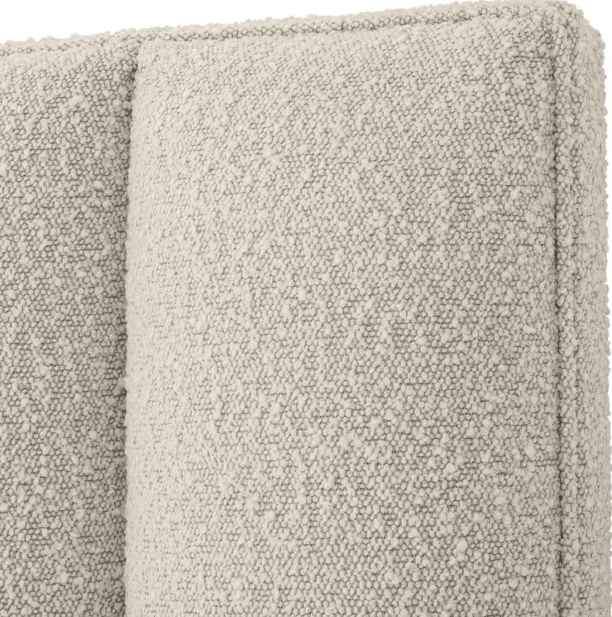 Casa Padrino Luxus Bett-Kopfteil Cremefarben 232 x 14 x H. 178,5 cm - Schlafzimmer Möbel - Hotel Möbel - Luxus Qualität
