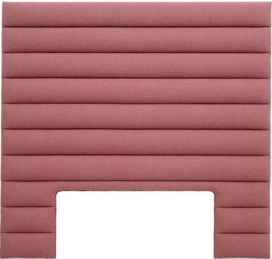 Casa Padrino Luxus Bett-Kopfteil Rosa 232 x 11,5 x H. 219,5 cm - Schlafzimmer Möbel - Hotel Möbel - Luxus Möbel - Schlafzimmer Einrichtung - Hotel Einrichtung - Luxus Einrichtung