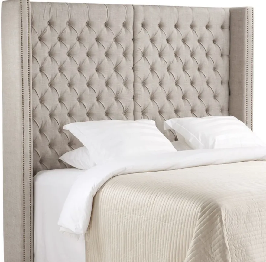 Casa Padrino Luxus Bett-Kopfteil 200 x H. 180 cm - Designer Schlafzimmermöbel