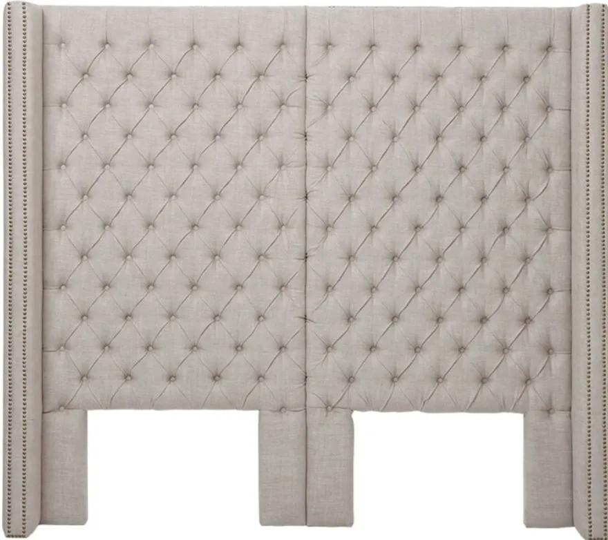 Casa Padrino Luxus Bett-Kopfteil 200 x H. 180 cm - Designer Schlafzimmermöbel