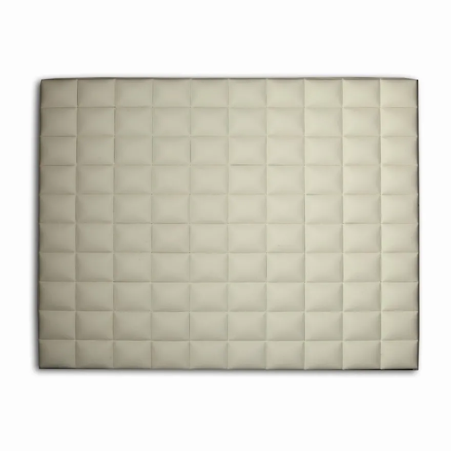 Casa Padrino Luxus Bett-Kopfteil Creme 200 x H. 140 cm - Luxus Hotel & Schlafzimmer Möbel