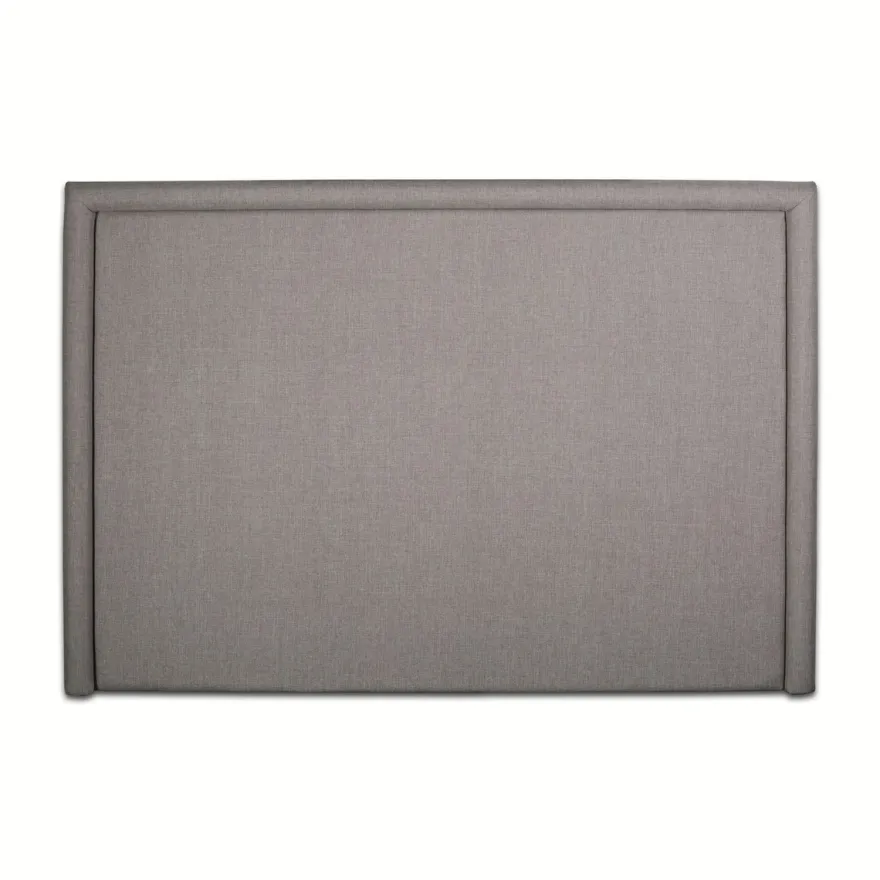 Casa Padrino Luxus Bett-Kopfteil Beigegrau 200 x H. 140 cm - Luxus Hotel & Schlafzimmer Möbel