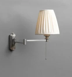 Casa Padrino Luxus Bilderleuchte Messing Satiniert B. 20 x H. 25 cm - Handgefertigte Bilderleuchte aus Messing - Luxus Kollektion - Edel & Prunkvoll