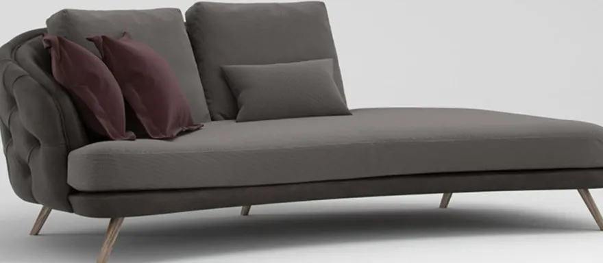 Casa Padrino Luxus Chesterfield 2-Sitzer Sofa Grau / Braun 220 x 95 x H. 85 cm - Schlafsofa - Schlafcouch - Wohnzimmer Möbel