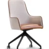 Casa Padrino Luxus Chesterfield Stuhl Ohio 54 x 60 x H. 93 cm - Eleganter Esszimmer Stuhl mit Echtleder - Chesterfield Esszimmer Möbel
