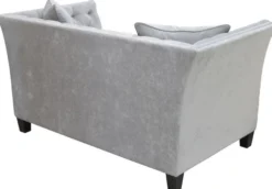 Casa Padrino Luxus Chesterfield Samt Sofa mit Kissen 174,5 x 91 x H. 86 cm - Verschiedene Farben - Wohnzimmer Möbel - Chesterfield Möbel