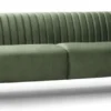 Casa Padrino Luxus Chesterfield 2er Sofa Kenedy 170 x 100 x H. 120 cm - Elegantes Wohnzimmer 2er Sofa mit Echtleder - Chesterfield Wohnzimmer Möbel