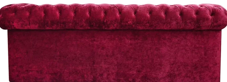 Casa Padrino Luxus Chesterfield Samt Sofa 235 x 93 x H. 84 cm - Verschiedene Farben - Chesterfield Möbel