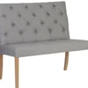 Casa Padrino Luxus Chesterfield Sitzbank mit Rückenlehne 107 x 66 x H. 96 cm - Verschiedene Farben - Chesterfield Möbel