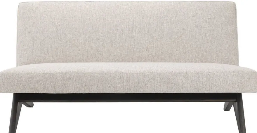 Casa Padrino Luxus Couch Naturfarben / Braun 152 x 81 x H. 75 cm - Wohnzimmer Sofa - Luxus Wohnzimmer Möbel