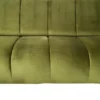 Casa Padrino Luxus Couch Old Green 121 x 75 x H. 87 cm - Wohnzimmer Sofa mit edlem Samtstoff