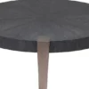 Casa Padrino Luxus Couchtisch Anthrazitgrau / Bronzefarben Ø 121 x H. 38,5 cm - Runder Wohnzimmertisch - Wohnzimmer Möbel - Luxus Qualität