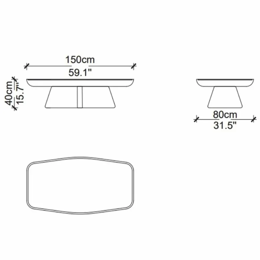 Casa Padrino Luxus Couchtisch mit Marmorplatte Dunkelbraun / Messing / Weiß-Braun 150 cm