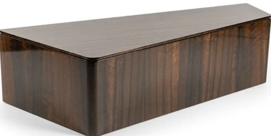 Casa Padrino Luxus Couchtisch Set Braun - 2 Rechteckige Wohnzimmertische - Luxus Wohnzimmer Möbel