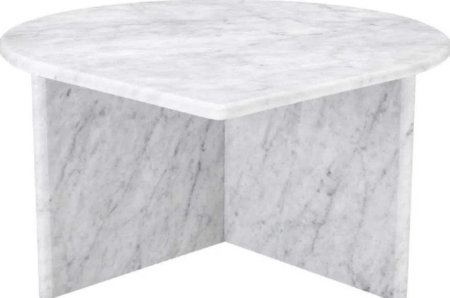 Casa Padrino Luxus Couchtisch Set Weiß - 3 Wohnzimmertische aus hochwertigem Carrara Marmor - Luxus Möbel