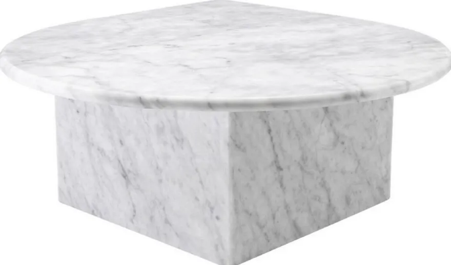 Casa Padrino Luxus Couchtisch Set Weiß - 3 Wohnzimmertische aus hochwertigem Carrara Marmor - Luxus Möbel