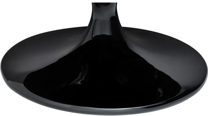 Casa Padrino Luxus Couchtisch in Schwarz und Messingfarben - Ø 90 x H. 41 cm - Runder Wohnzimmertisch im modernen Stil