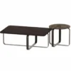 Casa Padrino Luxus Couchtisch Set Dunkelbraun - Hotel & Wohnzimmer Möbel
