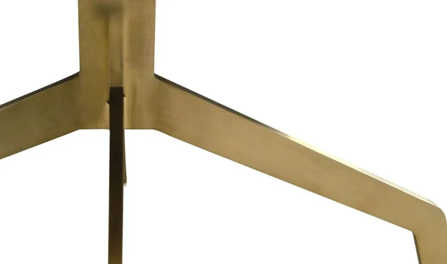 Casa Padrino Luxus Couchtisch Gold Ø 70 x H. 40 cm - Luxus Wohnzimmermöbel