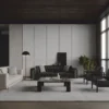 Casa Padrino Luxus Couchtisch Dunkelbraun 140 cm - Wohnzimmer & Hotel Möbel