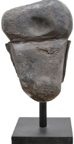 Casa Padrino Luxus Deko Antik Stil Naturstein Statuen Set - Stein Skulpturen - Stein Figuren - Schreibtisch Deko - Wohnzimmer Deko - Deko Accessoires - Luxus Möbel