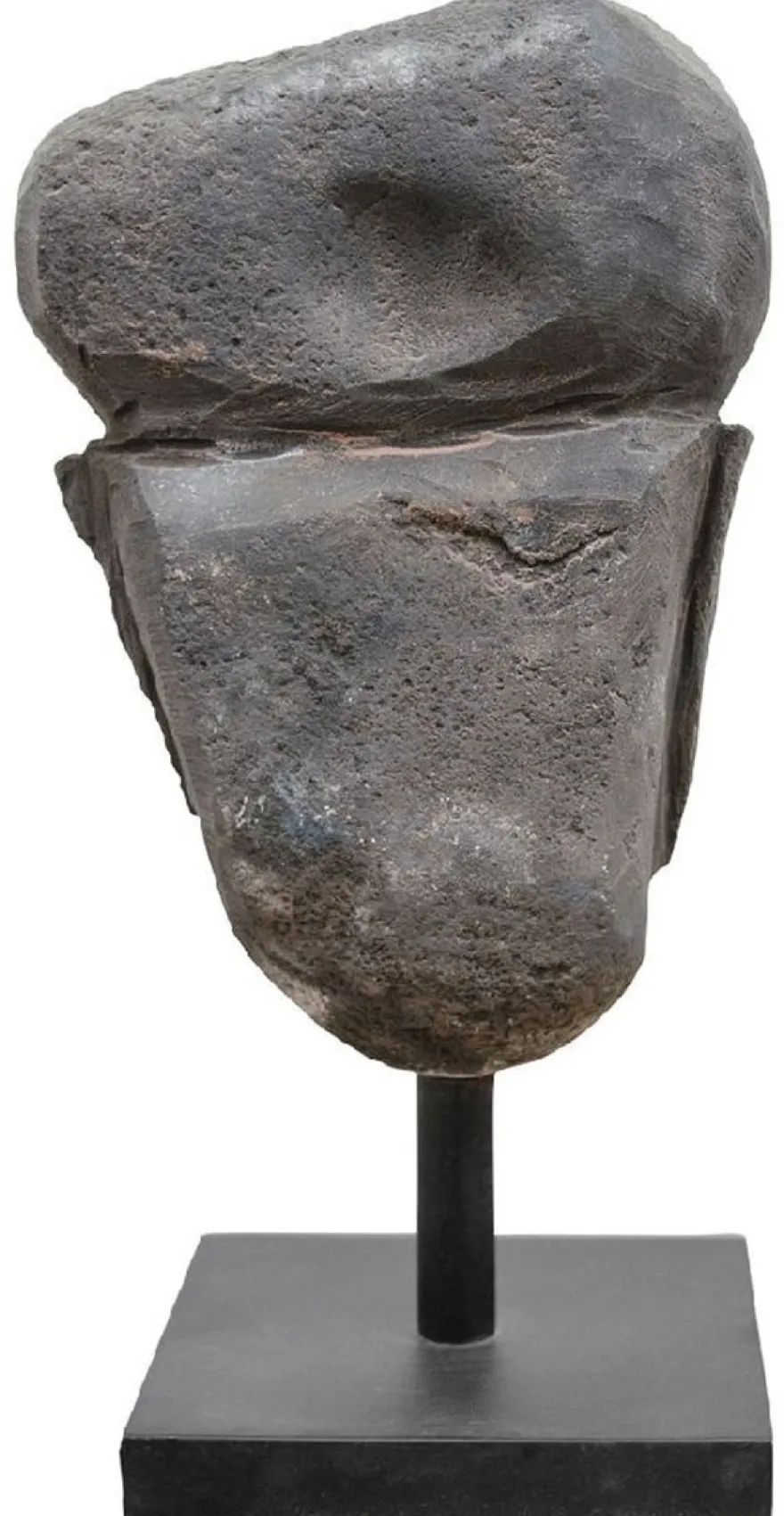 Casa Padrino Luxus Deko Antik Stil Naturstein Statuen Set - Stein Skulpturen - Stein Figuren - Schreibtisch Deko - Wohnzimmer Deko - Deko Accessoires - Luxus Möbel