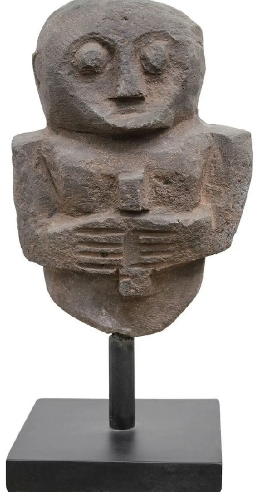 Casa Padrino Luxus Deko Antik Stil Naturstein Statuen Set - Stein Skulpturen - Stein Figuren - Schreibtisch Deko - Wohnzimmer Deko - Deko Accessoires - Luxus Möbel
