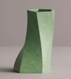 Casa Padrino Luxus Deko Blumentopf Grün H. 75 cm - Beton Pflanzentopf