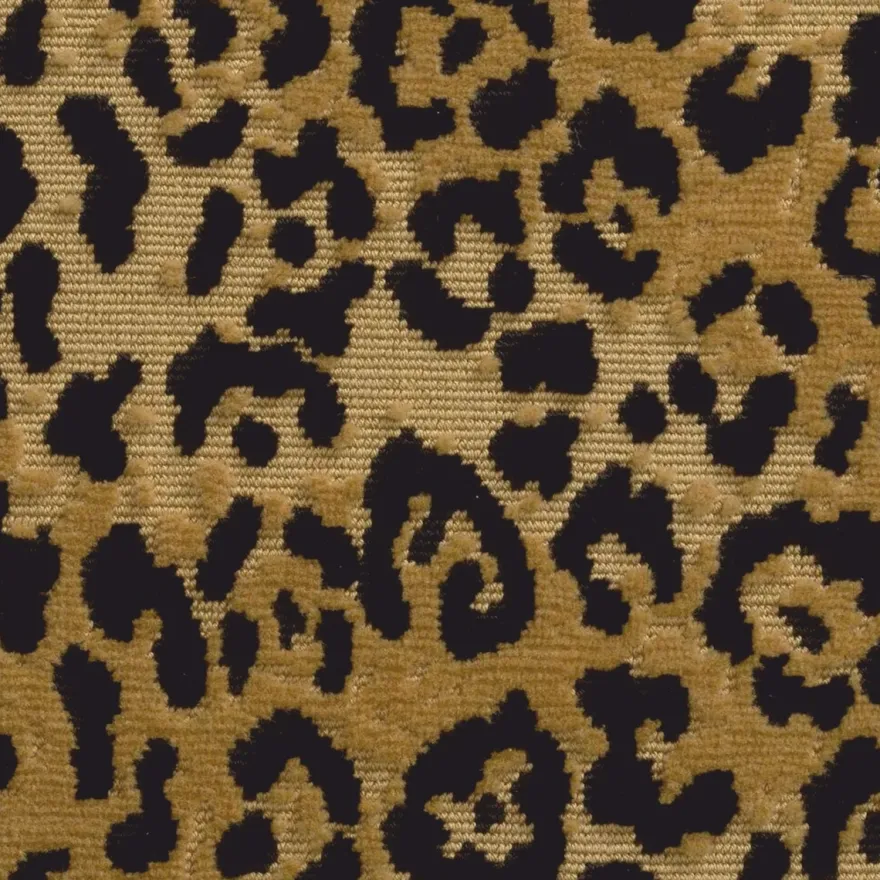 Casa Padrino Luxus Deko Kissen Leopard Beige / Schwarz 60 x 60 cm - Deko Accessoires