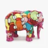 Casa Padrino Luxus Deko Skulptur Elefant Cartoon H. 60 cm - Deko Skulptur - Deko Figur - Tierfigur - Gartendeko