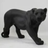 Casa Padrino Luxus Deko Skulptur Raubkatze Panther H. 72 cm - Deko Skulptur - Deko Figur - Tierfigur - Gartendeko