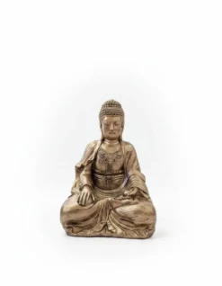 Casa Padrino Luxus Deko Skulptur Statue Buddha H. 59 cm - Deko Skulptur - Deko Figur - Tierfigur - Gartendeko