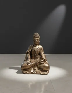 Casa Padrino Luxus Deko Skulptur Statue Buddha H. 59 cm - Deko Skulptur - Deko Figur - Tierfigur - Gartendeko