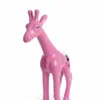 Casa Padrino Luxus Deko Skulptur Giraffe Mickey Mouse H. 50 cm - Deko Skulptur - Deko Figur - Tierfigur - Gartendeko