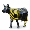 Casa Padrino Luxus Deko Skulptur Kuh Dalton H. 150 cm - Riesige Gartenskulptur - Lebensgroße Skulptur - XXL Deko Skulptur - XXL Deko Figur