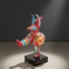 Casa Padrino Luxus Deko Skulptur Statue Tanzerin Frau POP Motiv H. 85 cm - Deko Skulptur - Deko Figur - Tierfigur - Gartendeko