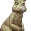 Casa Padrino Luxus Deko Skulptur Hase Gold H. 220 cm - Riesige Gartenskulptur - XXL Deko Skulptur - XXL Deko Figur - XXL Tierfigur - Luxus Garten Deko Tierfigur