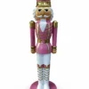 Casa Padrino Luxus Deko Skulptur Weihnachtsfigur Nussknacker H. 200 cm - Riesige Gartenskulptur - Lebensgroße Skulptur - XXL Deko Skulptur - XXL Deko Figur