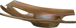 Casa Padrino Luxus Designer Aschenbecher Vintage Messing 26 x 15 x H. 7,5 cm - Dekorativer Messing Aschenbecher - Deko Accessoires - Luxus Deko - Luxus Accessoires