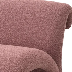 Casa Padrino Luxus Designer Sessel Rosa 69 x 74 x H. 67 cm - Wohnzimmer Sessel - Hotel Sessel - Wohnzimmer Möbel - Luxus Möbel - Wohnzimmer Einrichtung - Luxus Einrichtung - Möbel Luxus