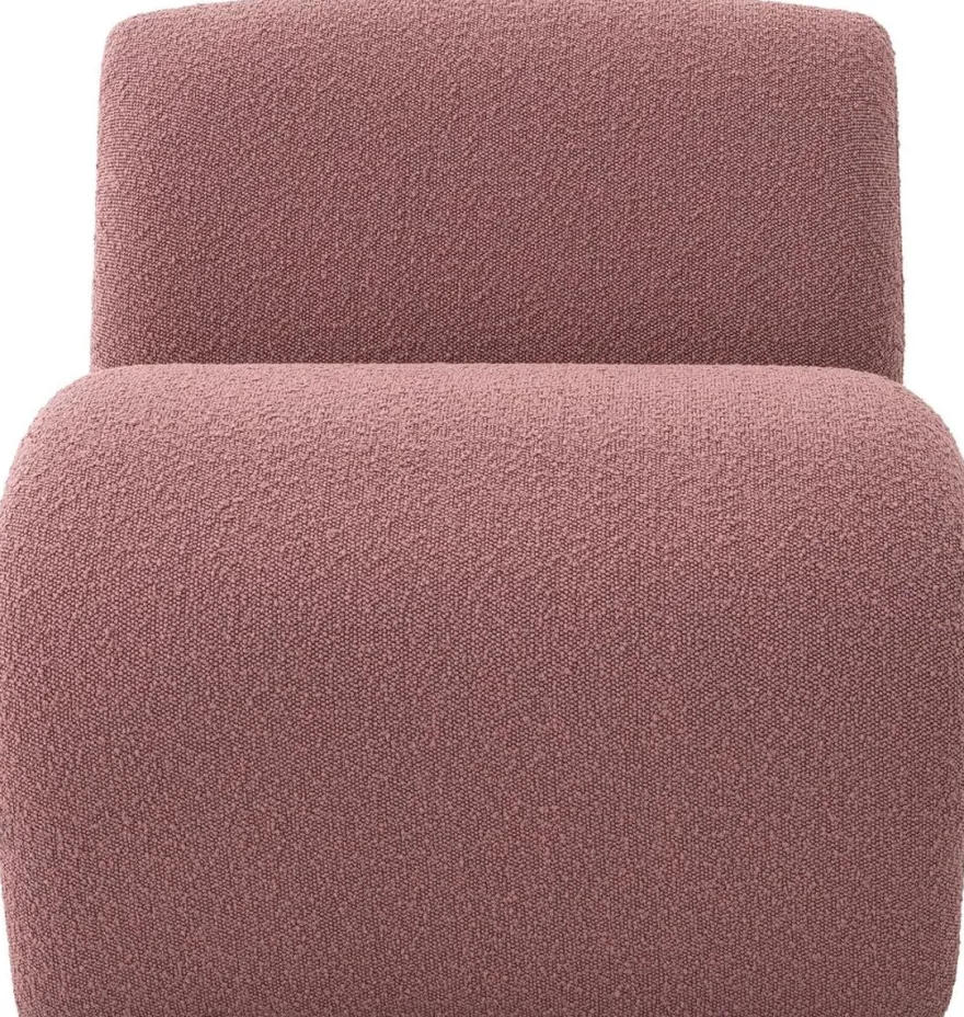 Casa Padrino Luxus Designer Sessel Rosa 69 x 74 x H. 67 cm - Wohnzimmer Sessel - Hotel Sessel - Wohnzimmer Möbel - Luxus Möbel - Wohnzimmer Einrichtung - Luxus Einrichtung - Möbel Luxus