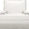 Casa Padrino Luxus Designer Sessel Weiß 90 x 102 x H. 90 cm - Wohnzimmer Möbel