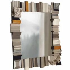 Casa Padrino Luxus Designer Spiegel Bunt 135 cm - Luxus Designer Möbel