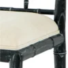 Casa Padrino Luxus Designer Stuhl Schwarz - Limited Edition