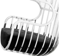 Casa Padrino Luxus Designer Schaukelstuhl - Limited Edition