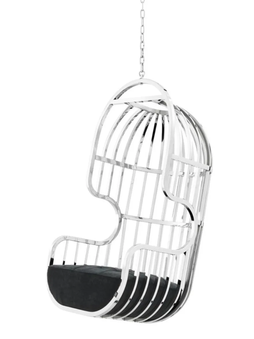 Casa Padrino Luxus Designer Schaukelstuhl - Hotel Kollektion