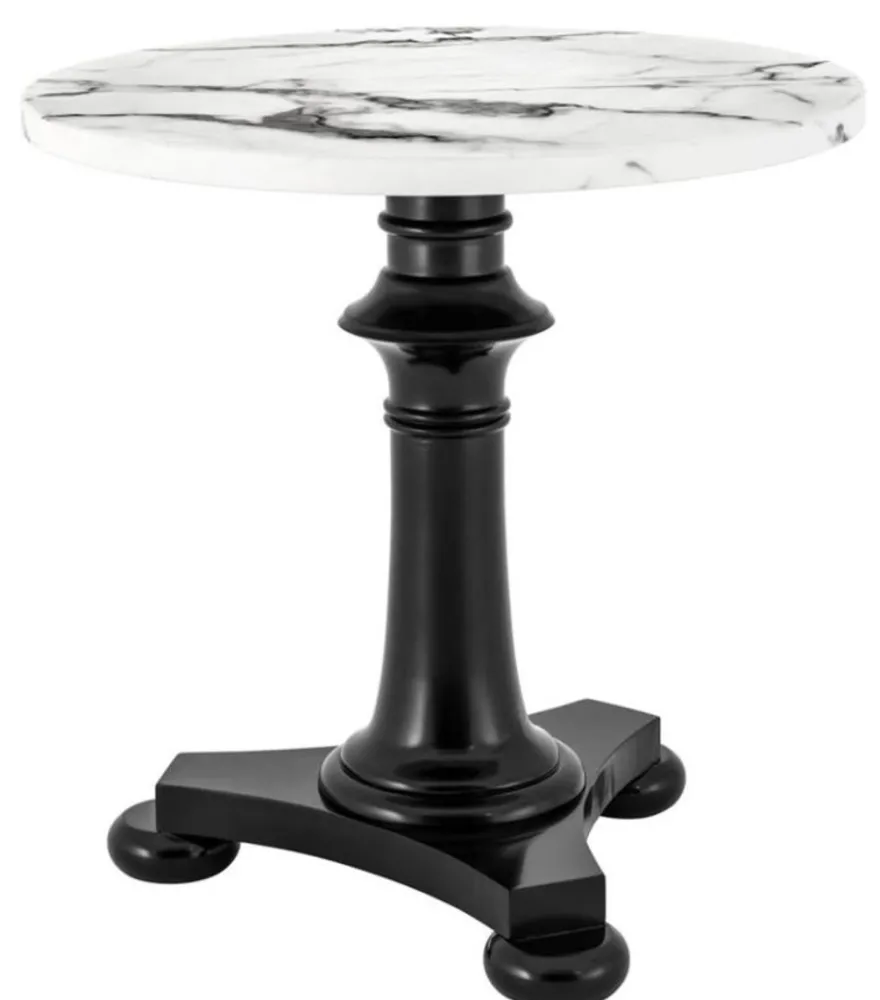 Casa Padrino Luxus Designer Tisch / Beistelltisch 65 x H. 67 cm - Limited Edition