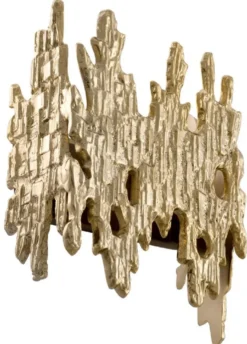 Casa Padrino Luxus Designer Wandleuchte Gold 21 x 10,5 x H. 28 cm - Wohnzimmer Wandleuchte - Hotel Wandleuchte - Restaurant Wandleuchte - Luxus Leuchten - Luxus Interior